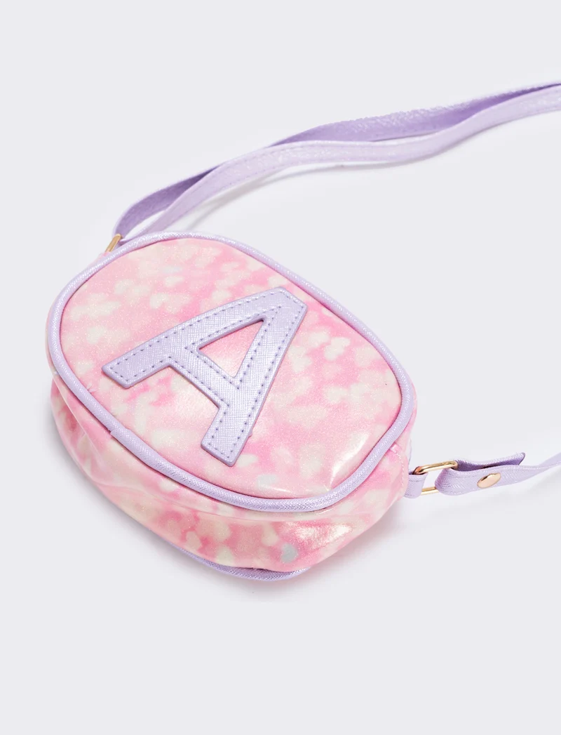 Borsetta glitter con tracolla elegante - var 1