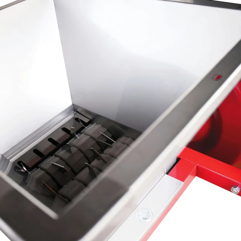 PIGIATRICE "MINI" MOTORE TRAMOGGIA INOX 400x400mm
