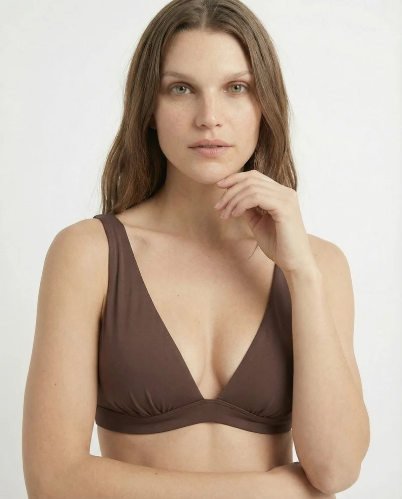 Triangolo Mare a Vela: Eleganza Nautica - Marrone