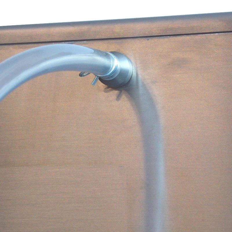RIEMPITRICE INOX "EMPIFILTER" 4 SIFONI CON POMPA E FILTRO 30 PIASTRE