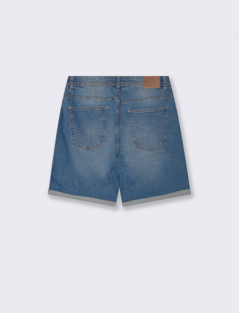 Bermuda Jeans Regular Fit in 5 Colori - Denim