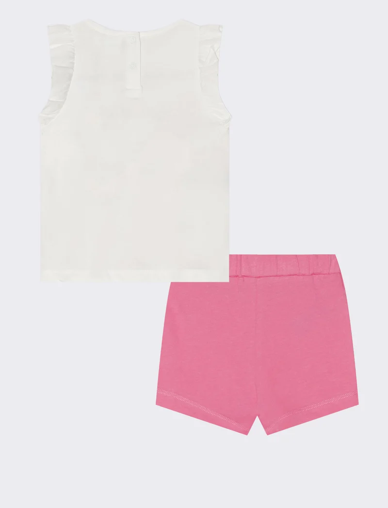 Set Minnie due pezzi per estate modaiole - Fuxia
