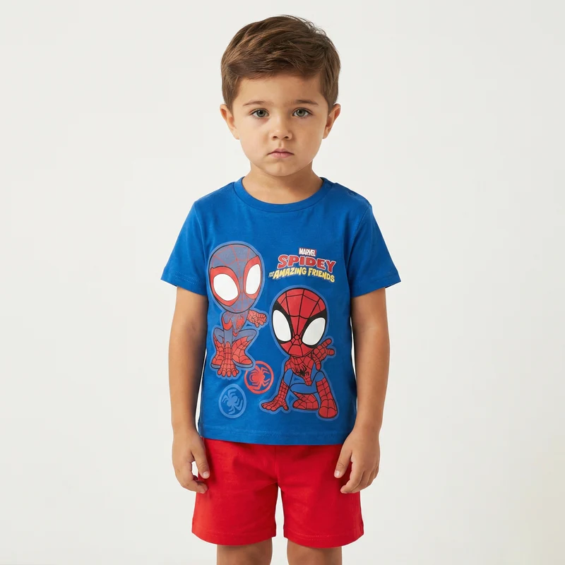 Set Spidey due pezzi: maglietta e bermuda - Avion