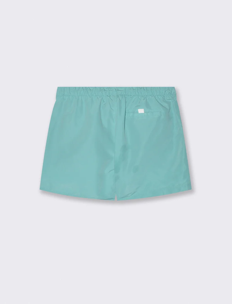 Costume Mare Basic con Fodera Rete Interna - Verde