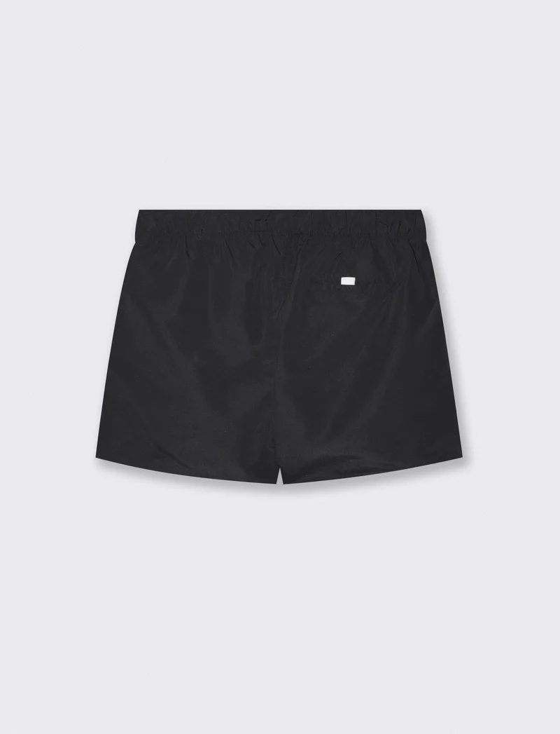 Costume Mare Basic con Fodera Rete Interna - Nero
