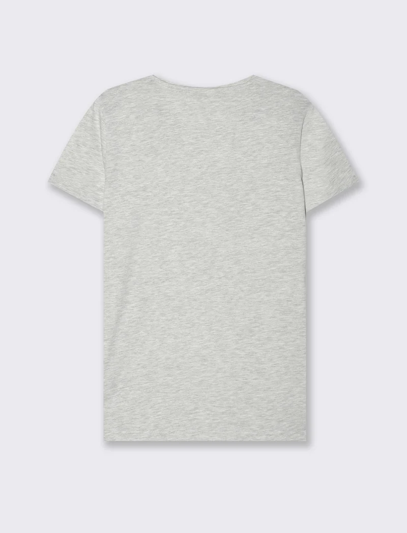 T-shirt mezza manica con stampe - var 3