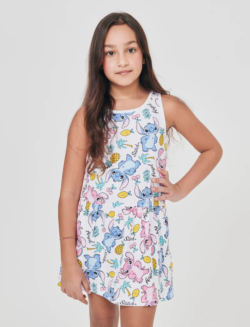 Abito in cotone con stampe by Stitch - Fantasia