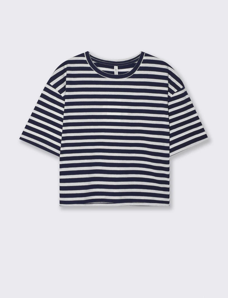T-Shirt Cotone Girocollo Manica Corta - var 2