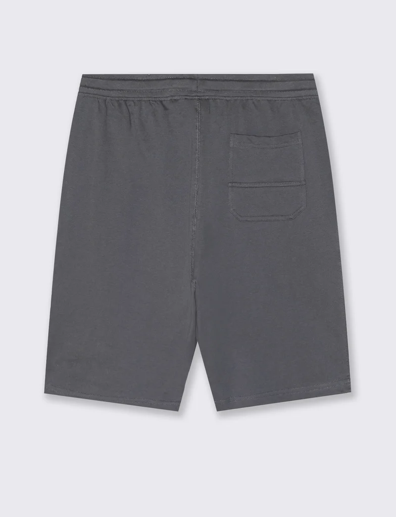 Bermuda in felpa con vita jogger regolabile - Avion
