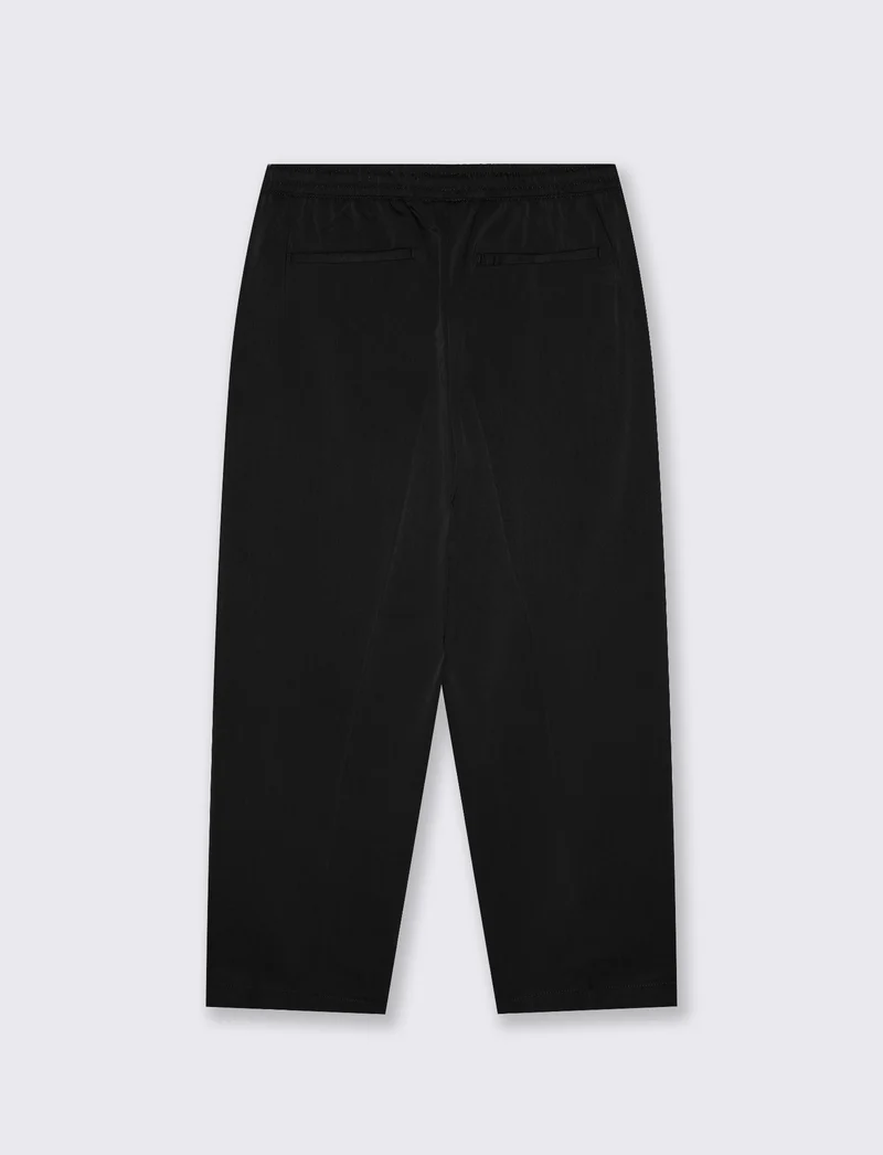Pantalone Chino Jogger Baggy Fit - Nero