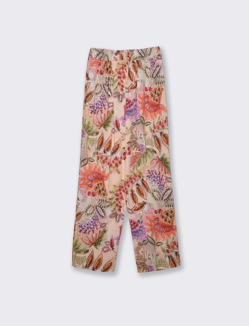 Pantaloni elasticizzati con coulisse vita - var 1