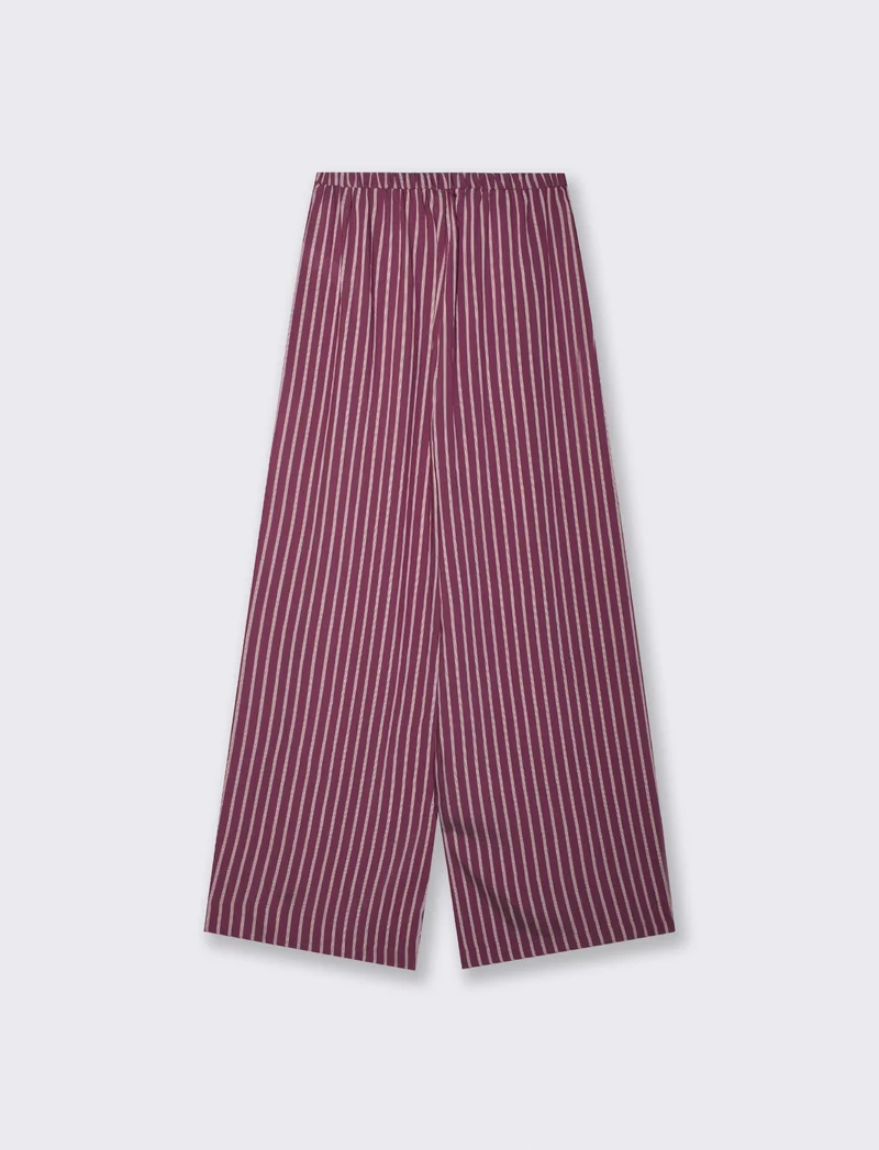 Pantalone Elastico a Righe Verticali - var 2