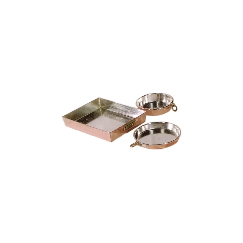 Utensile da cucina Tortiere in rame stagnato A.M.E.S. srl