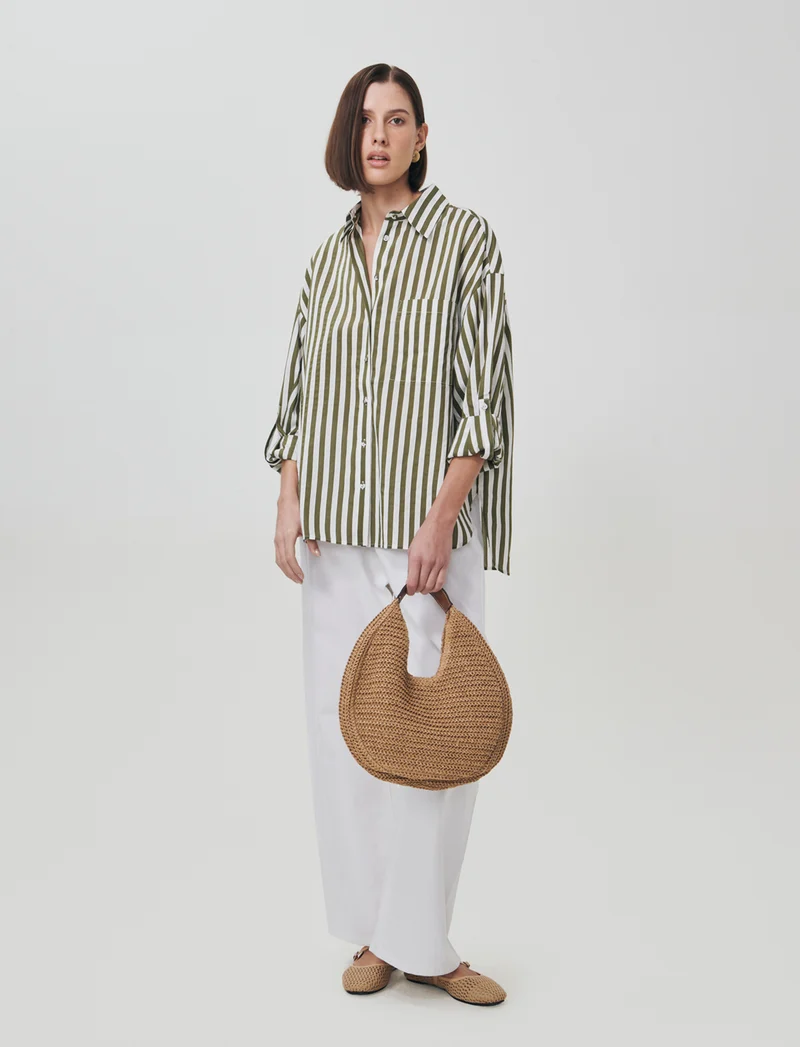 Camicia Manica Lunga a Righe - var 1