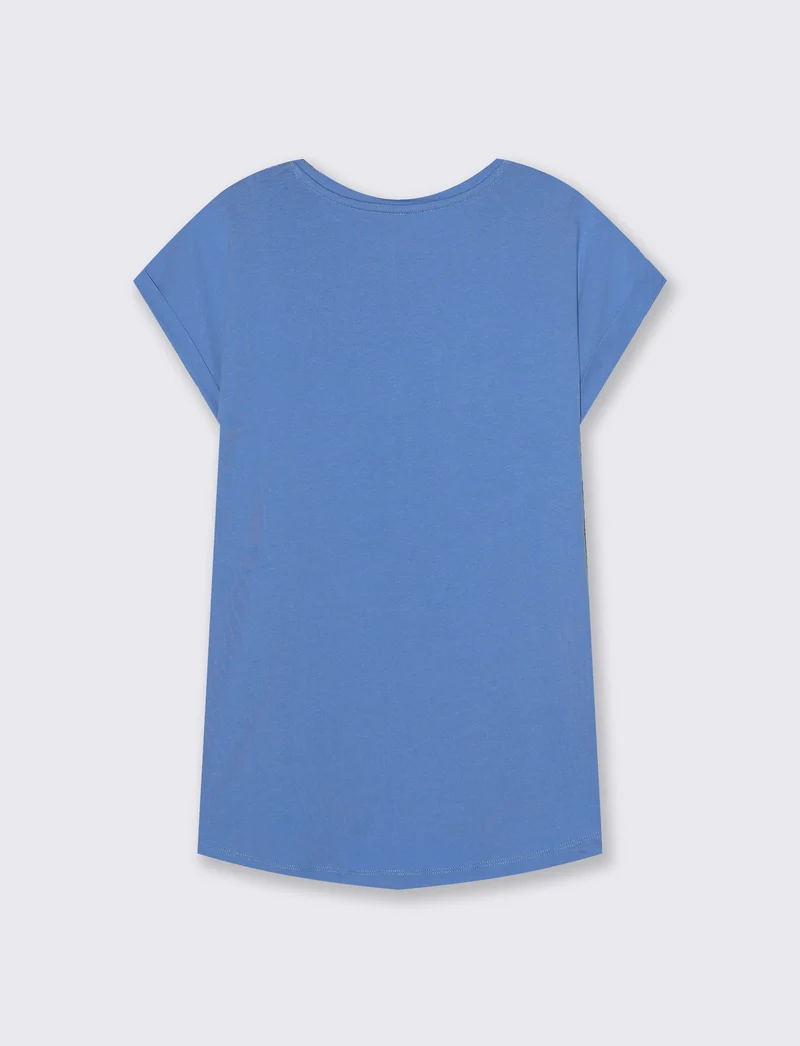 T-Shirt Manica Corta con Stampa - var 3