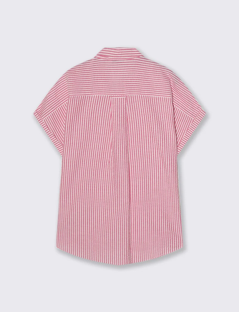 Camicia Mezza Manica Scollo a V - var 2