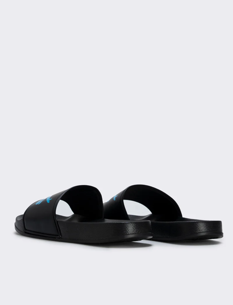 Ciabatta in gomma EVA nera con stampa Dios - Nero-blu