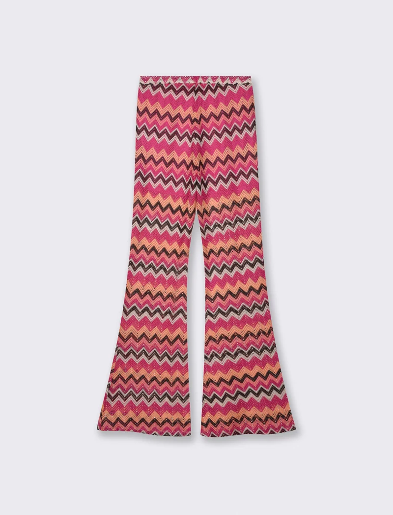 Pantaloni con elastico e coulisse - var 2