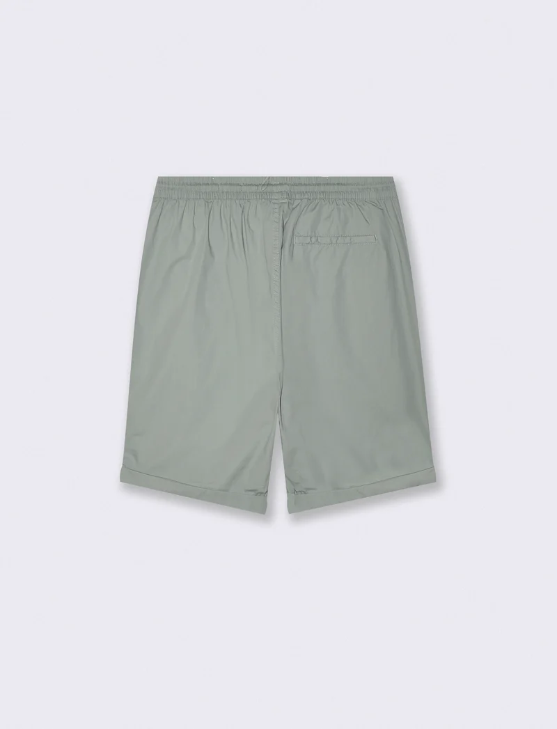 Bermuda Jogger Cotone Leggero Fit Comodo - Verde