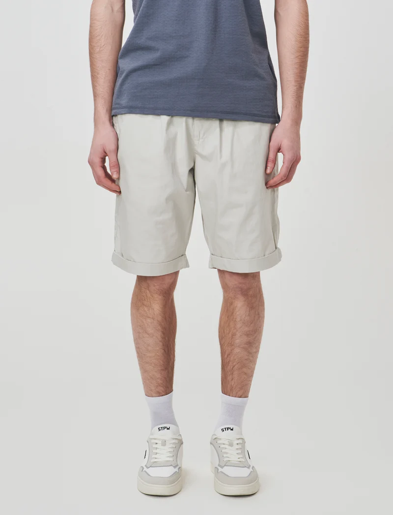 Bermuda Jogger Cotone Leggero Fit Comodo - Grigio ghiaccio