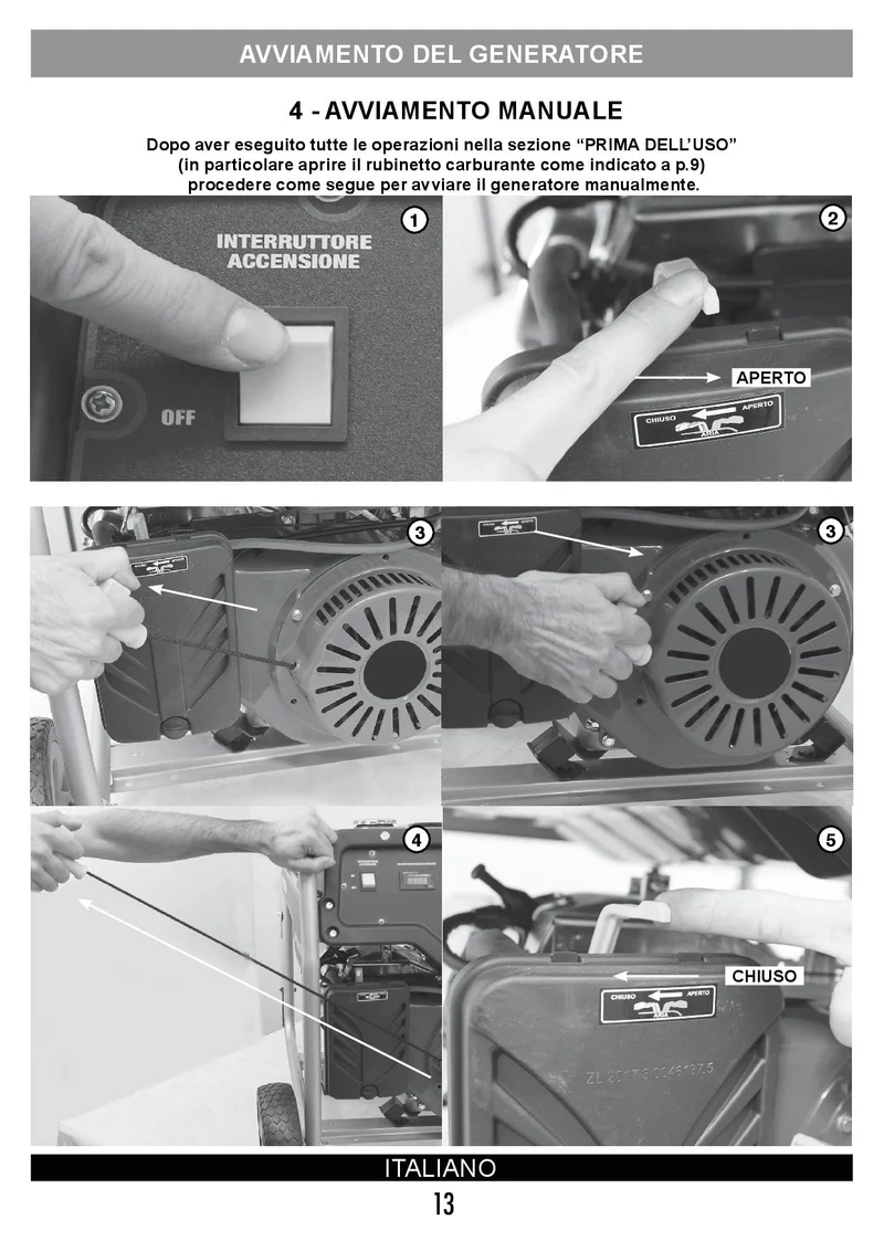 Vinco 60128 - Generatore di corrente