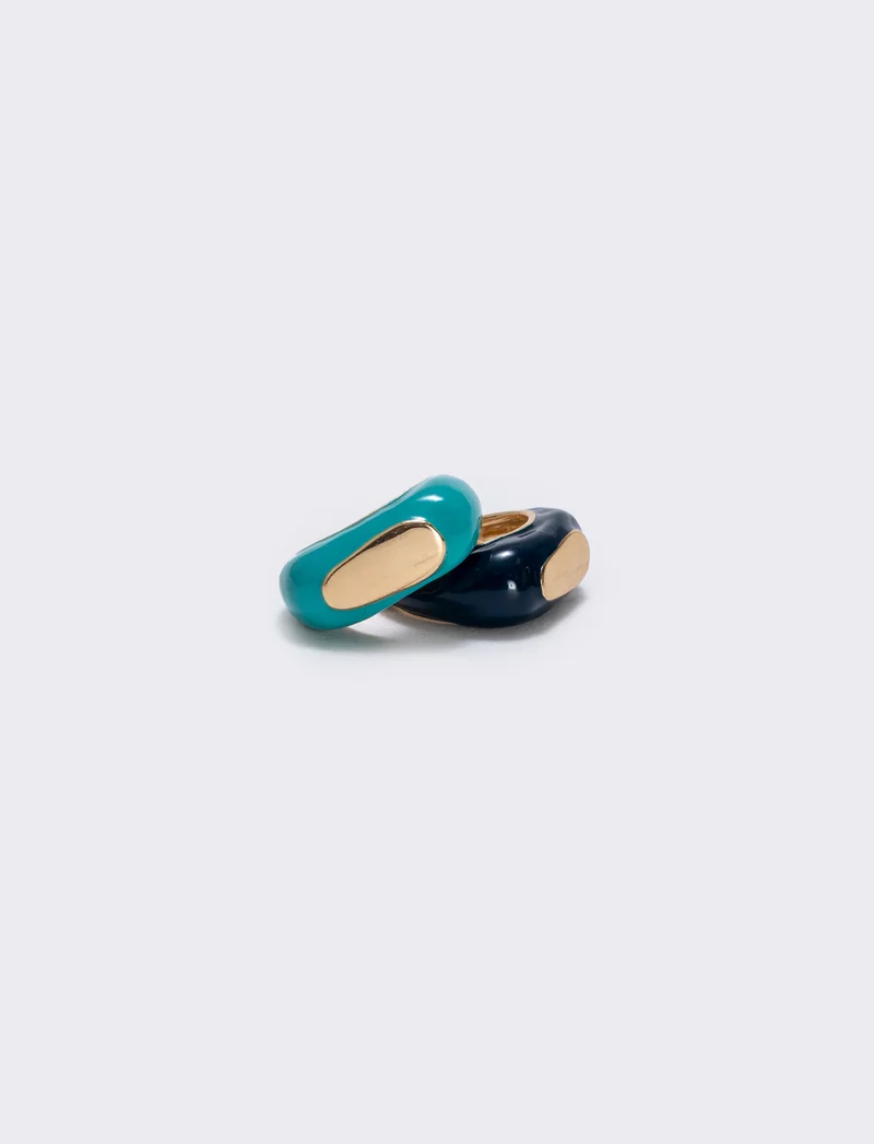 Anelli con pietra elegante - Turchese