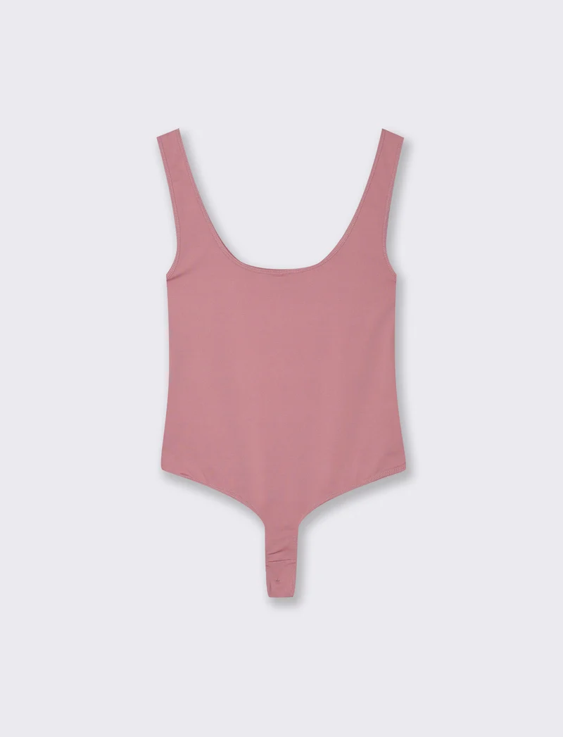 Body Giromanica e Body Basico - Rosa polvere