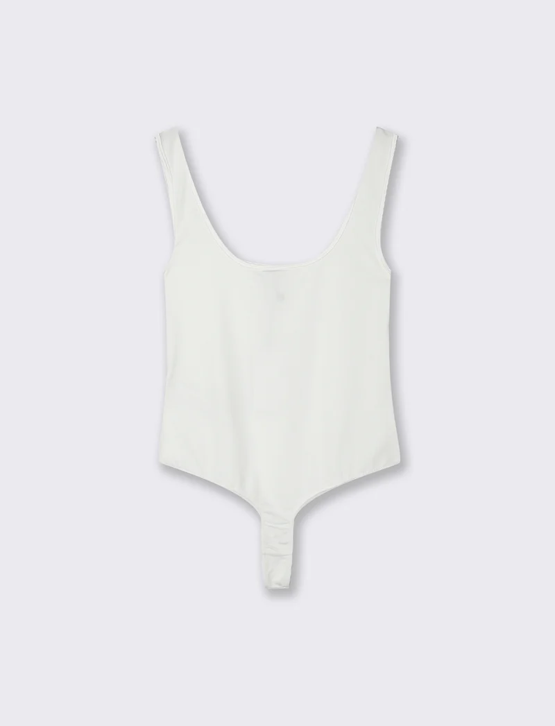 Body Giromanica e Body Basico - Bianco latte