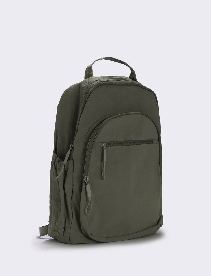 Zainetto in nylon con tasca frontale - Ve.milit.