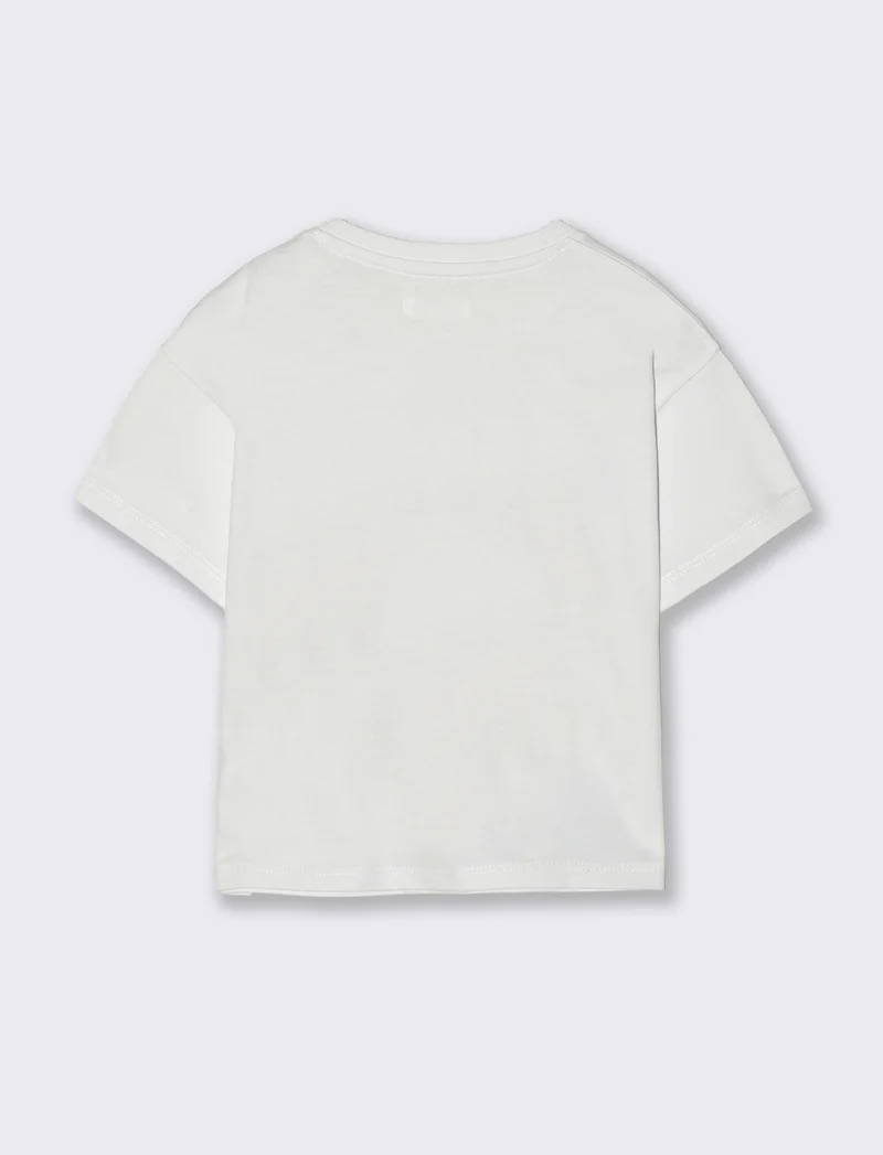 Maglietta granchio con stampa trendy - Bianco