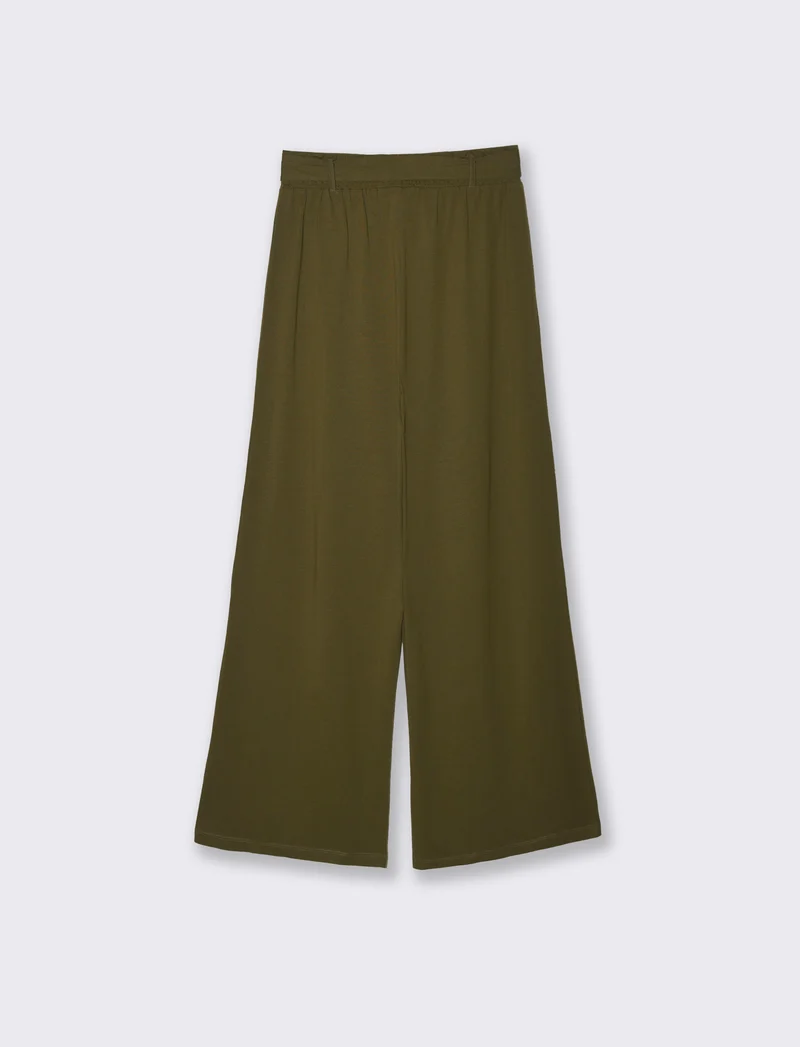 Pantalone con fusciacca e punto smock - Kaky 1