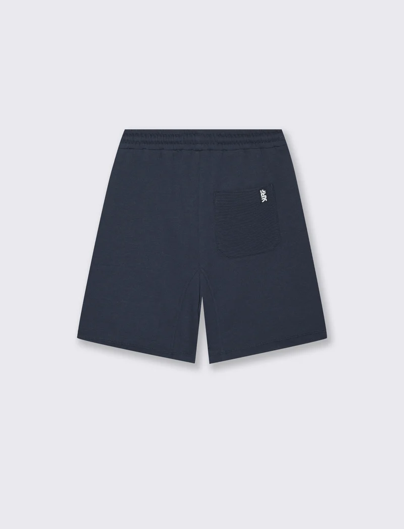 Bermuda in felpa dal look casual e stiloso - Blu