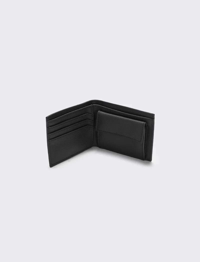 Portafogli basico per uomo elegante - Nero