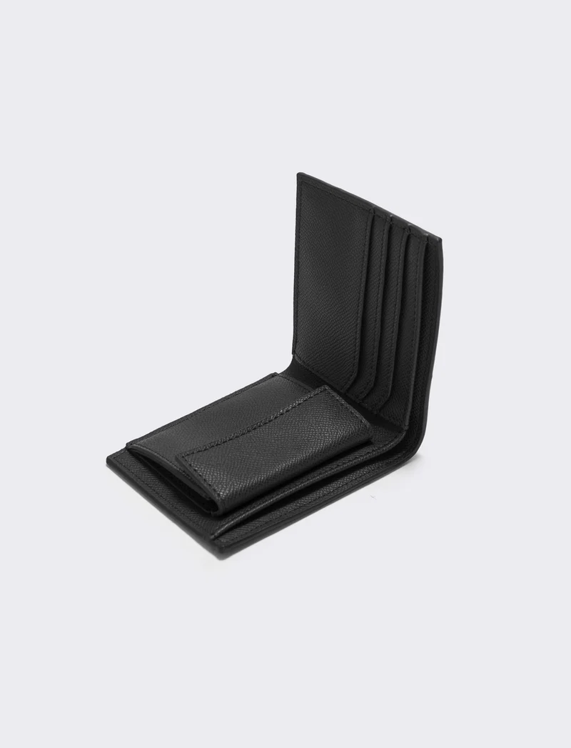 Portafogli basico per uomo elegante - Nero