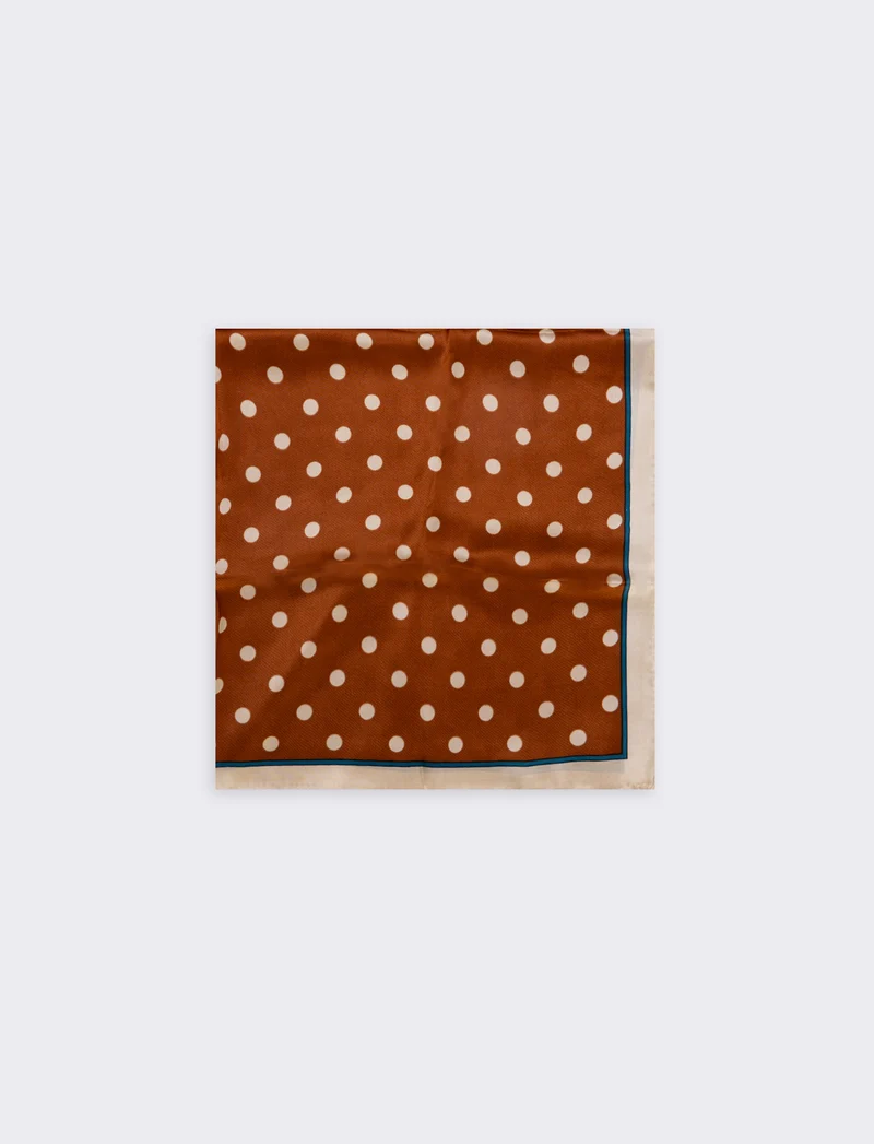 Foulard in varie fantasie per donne - Arancio
