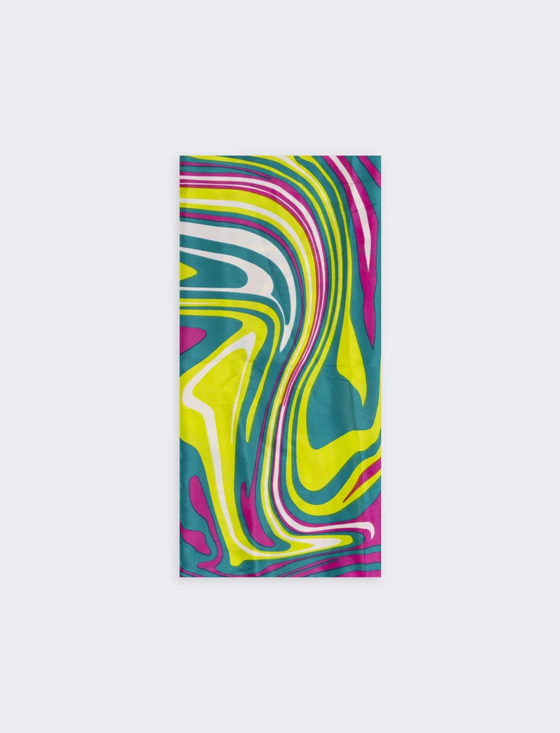 Foulard 90x90 cm con fantasie varie - Multicolore