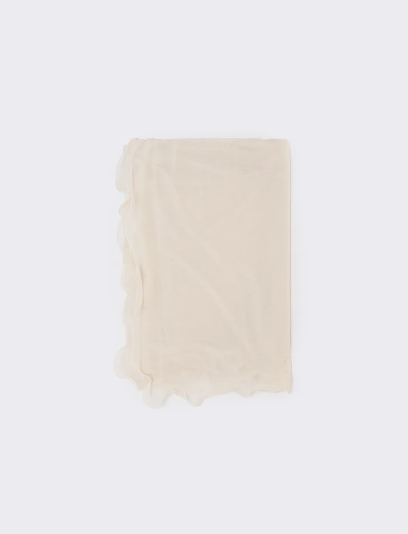 Foulard e stola in vari tessuti - Bianco
