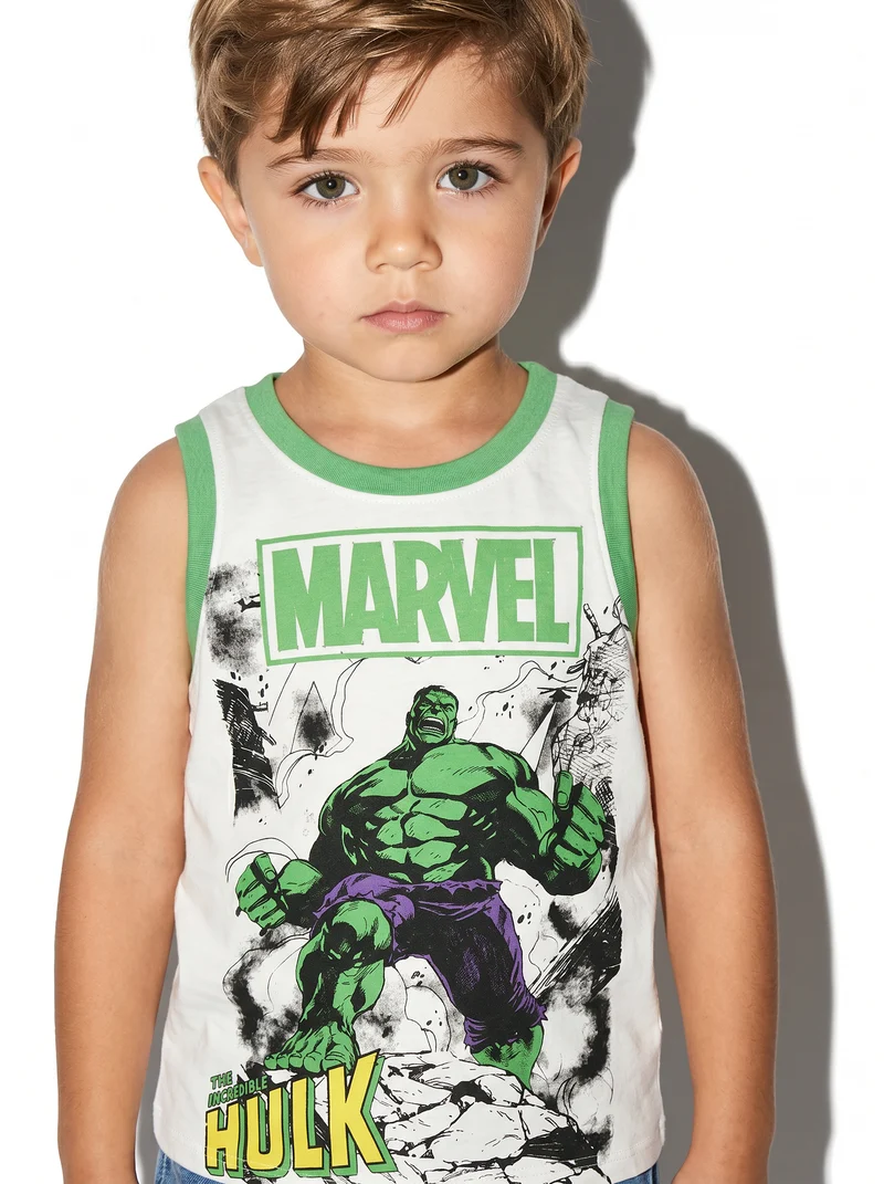 Canotta Marvel per bambini versatile e divertente - Verde