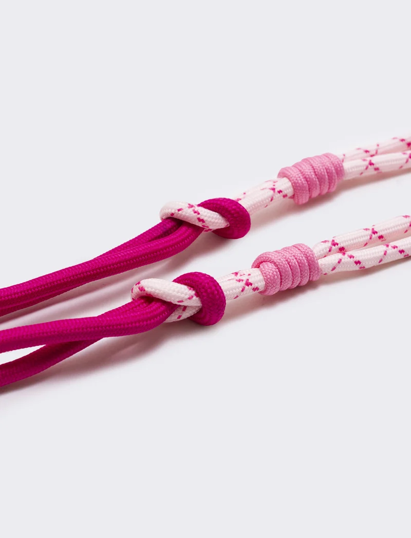 Laccio portacellulare con cordoncino elegante - Fuxia