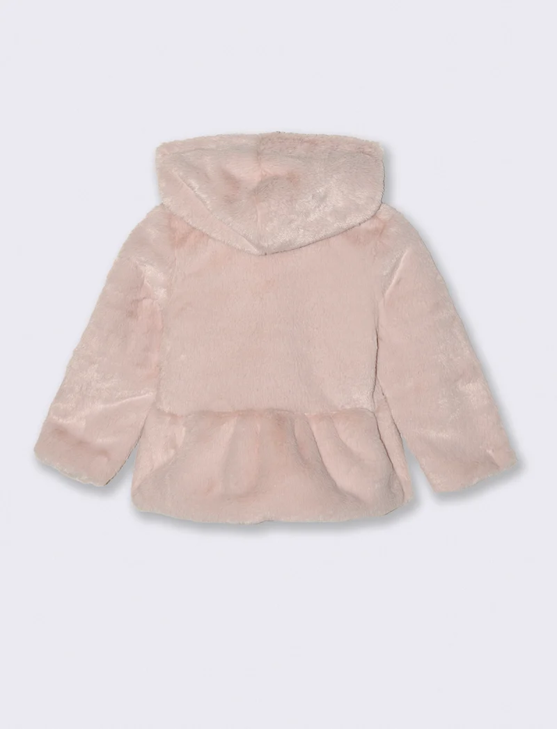 Soprabito da neonata - Rosa