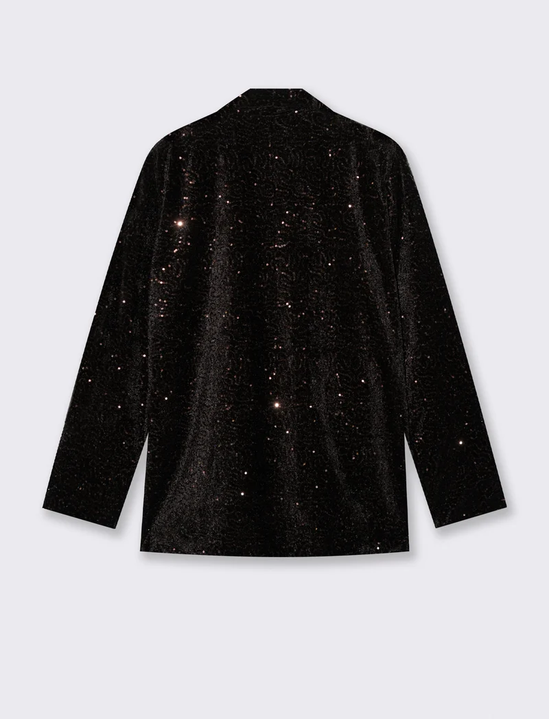 Giacca in paillettes - Moro