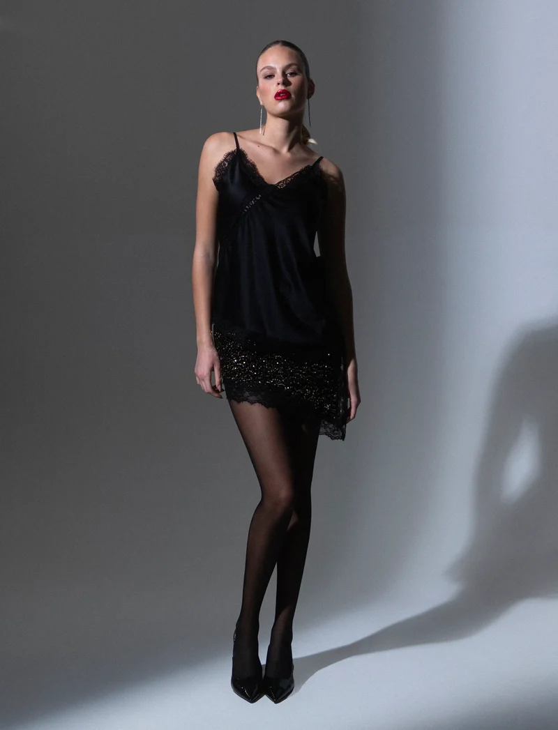 Gonna in paillettes - Oro