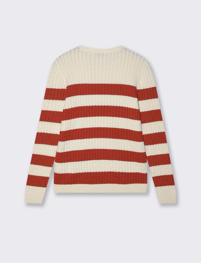 Maglia Giro Collo a Treccia - var 2