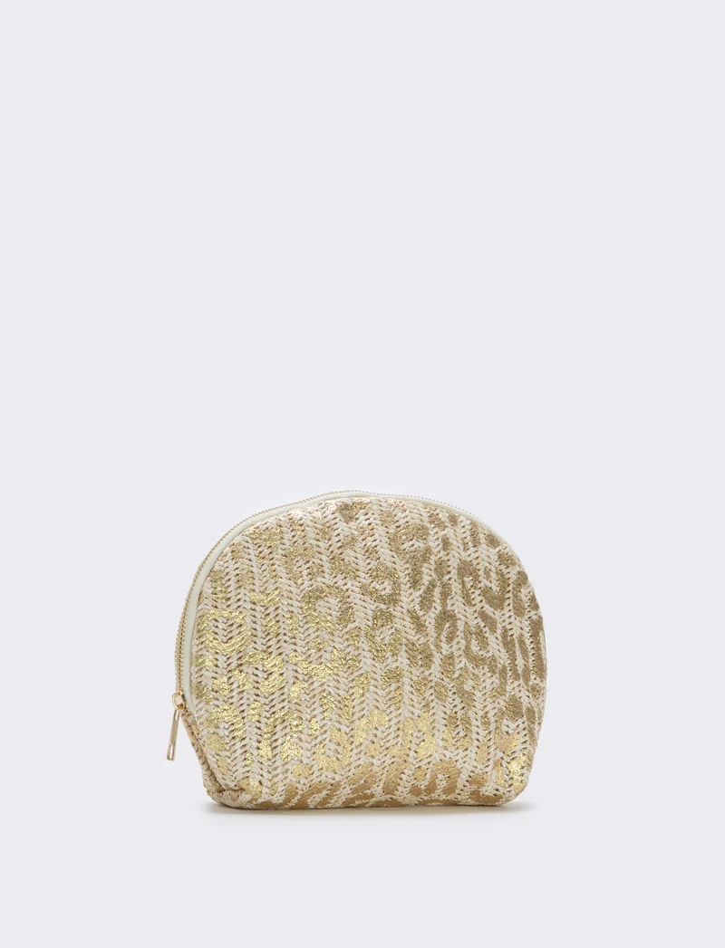 Beauty leopardato laminato elegante - Oro