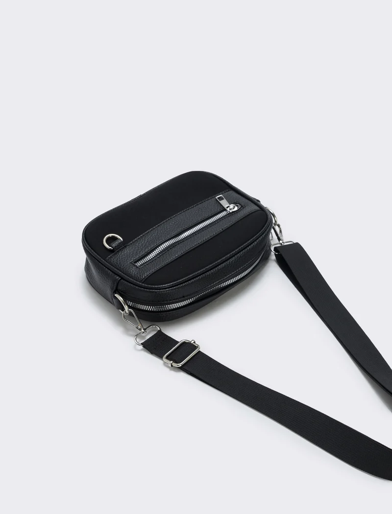 Tracolla uomo scuba elegante e pratica - Nero