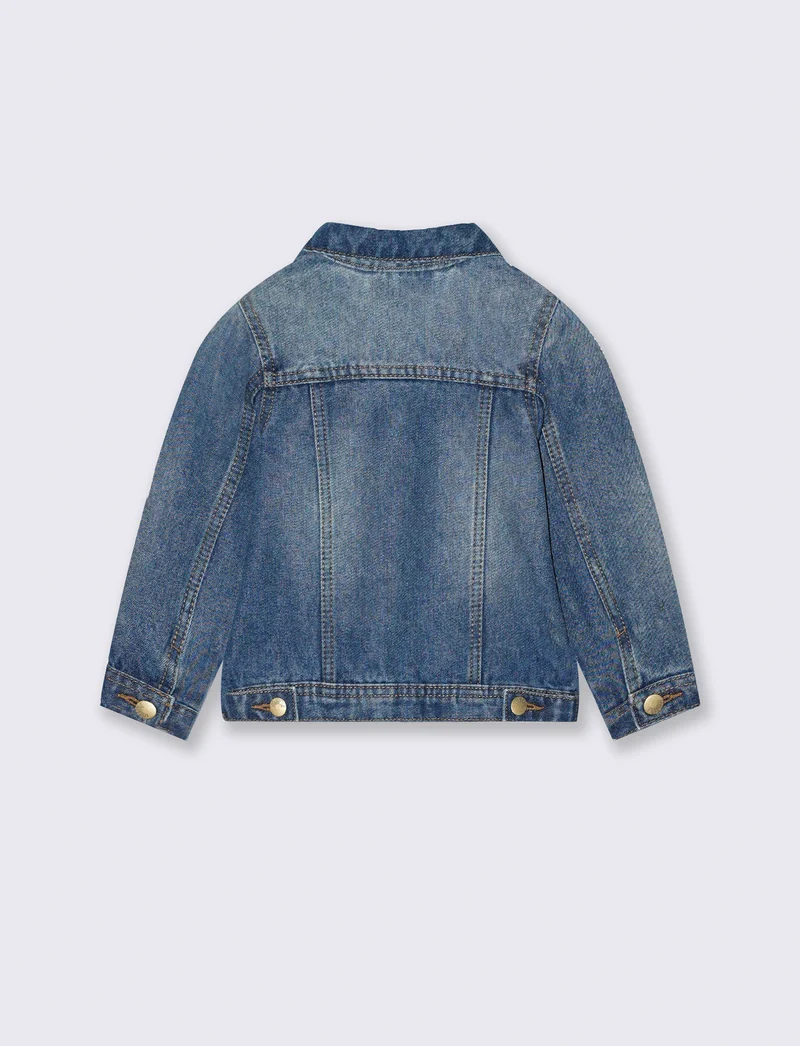 Giubbotto in denim per outfit quotidiani - Denim