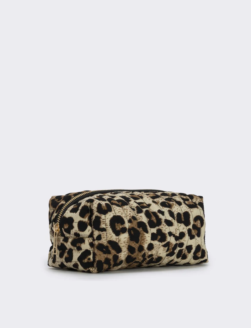 Beauty trapuntato in tessuto - Leopardato