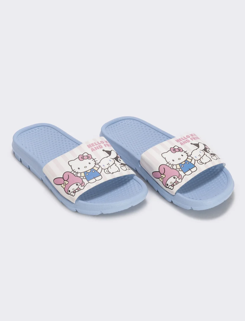 Ciabatta Hello Kitty® per bambina - Azzurro