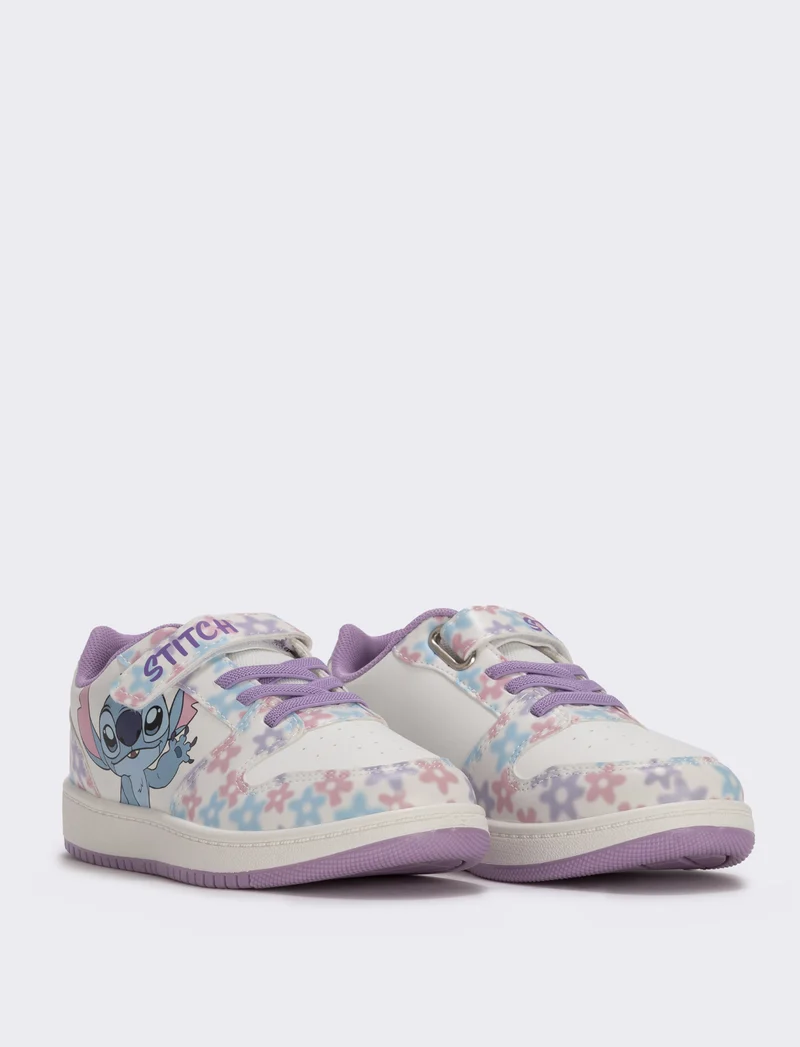 Sneakers bianche Stitch© per bambina - Bianco