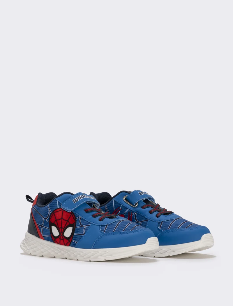 Scarpa Spider-man Sneakers blu con strappi - Blu